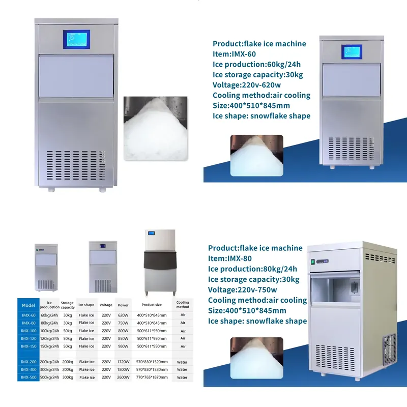 Commercial Ice Maker Air Cooled - Mesin Pembuat Es untuk Penggunaan Komersial