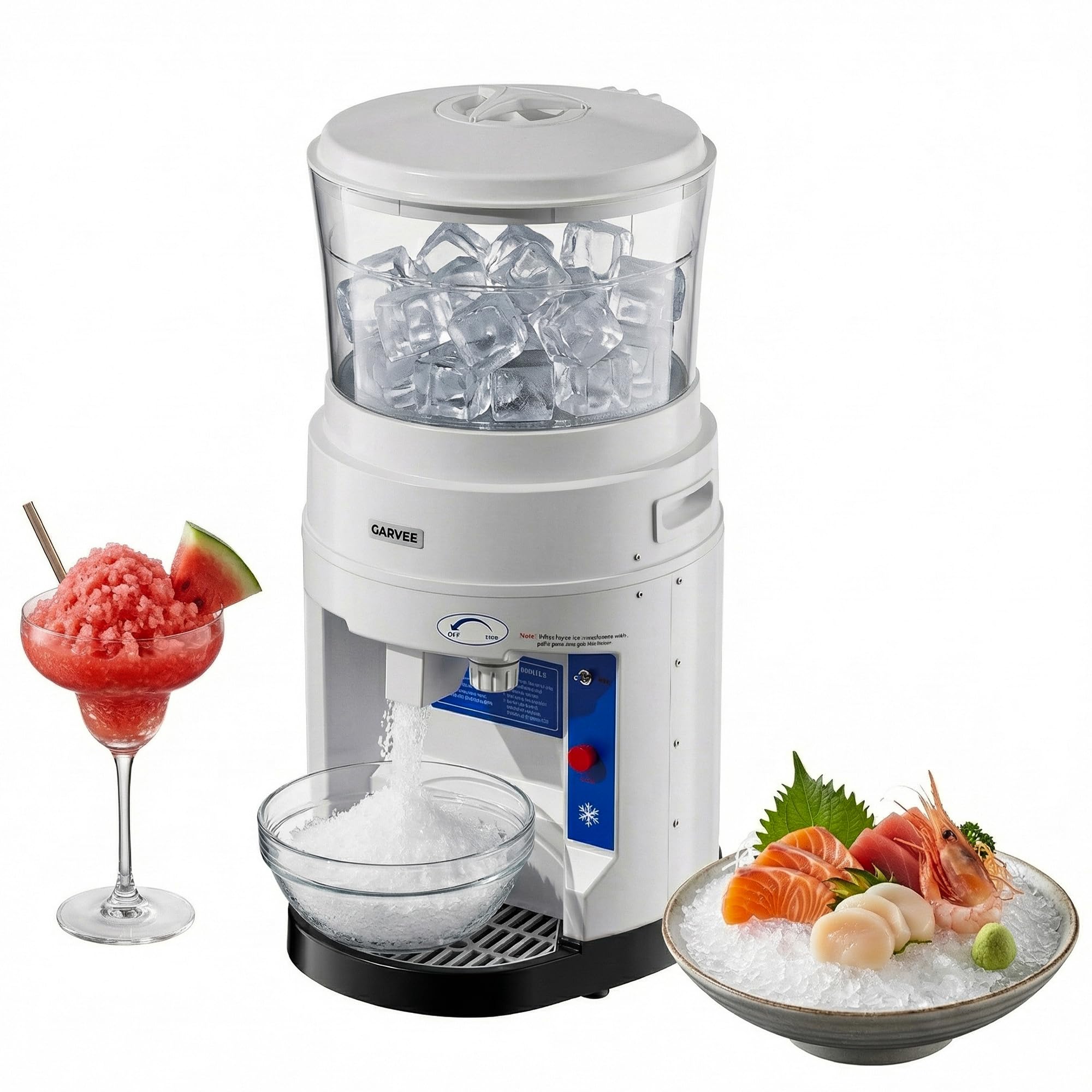 Ice Crusher Machine Commercial - Mesin Pembuat Es Serut dan Es