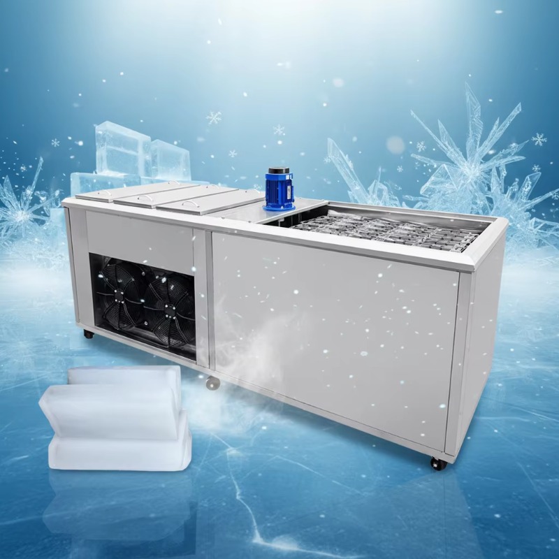 Block Ice Machine 1 Ton - Pabrik Es Kecil Siap Pakai 1