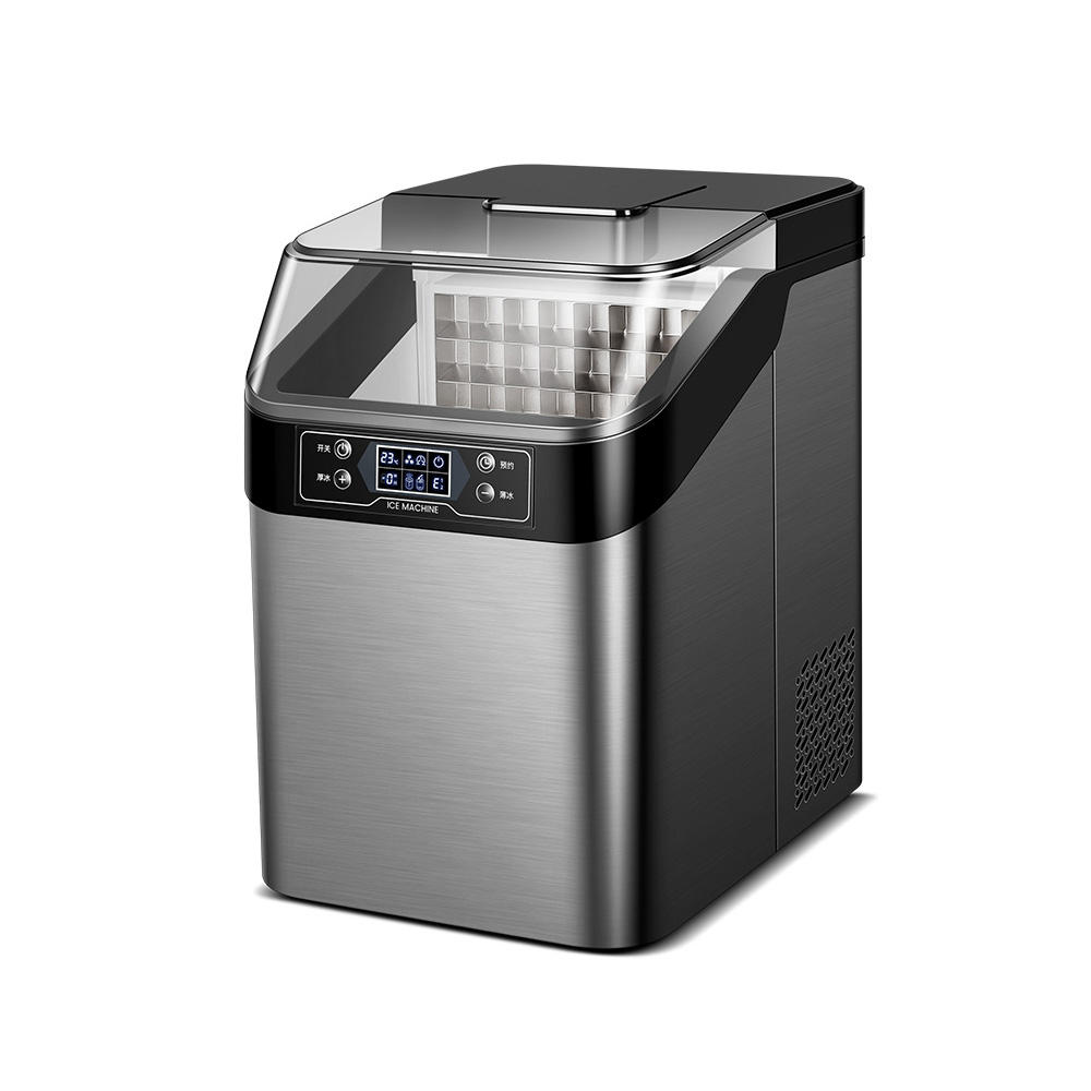 Commercial Ice Maker Air Cooled - Mesin Pembuat Es Batu Mini Portabel