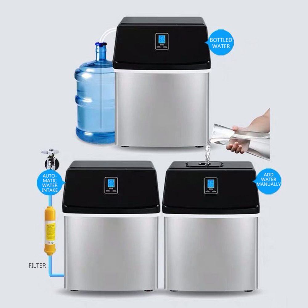 Ice Maker Machine 25Kg - Mesin Pembuat Es Batu Komersial 25KG,