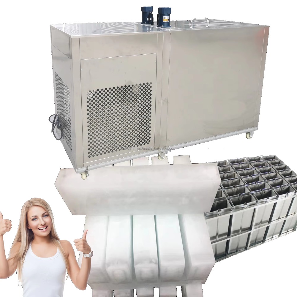 Block Ice Machine 1 Ton - Mesin Pembuat Es Balok Besar Bening