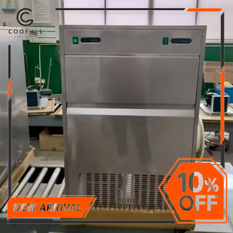 Commercial Ice Maker Air Cooled - Mesin Pembuat Es Komersial 100kg 24