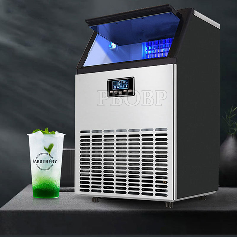 Commercial Ice Maker Air Cooled - Mesin Pembuat Es Komersial Elektrik PBOBP,