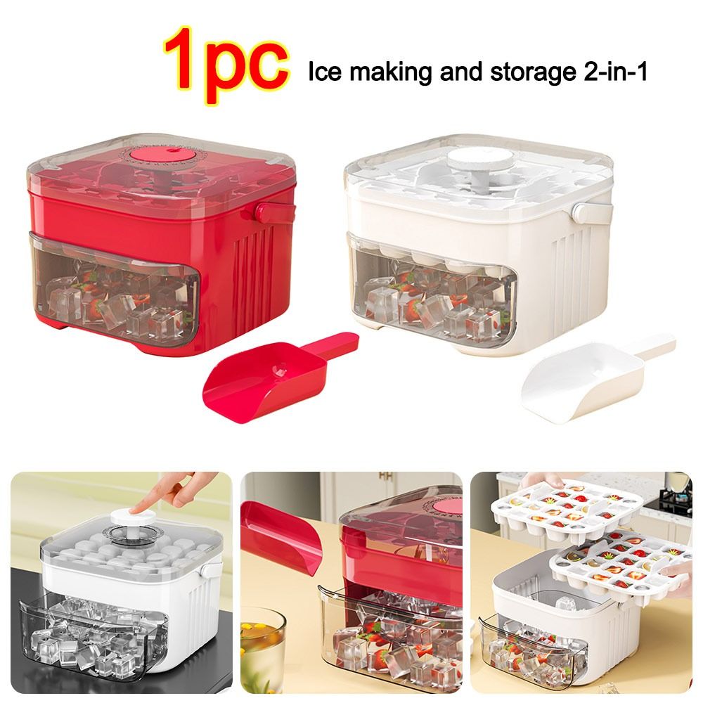 Countertop Ice Maker Commercial - Mesin Pembuat Es Batu 50 Kubus