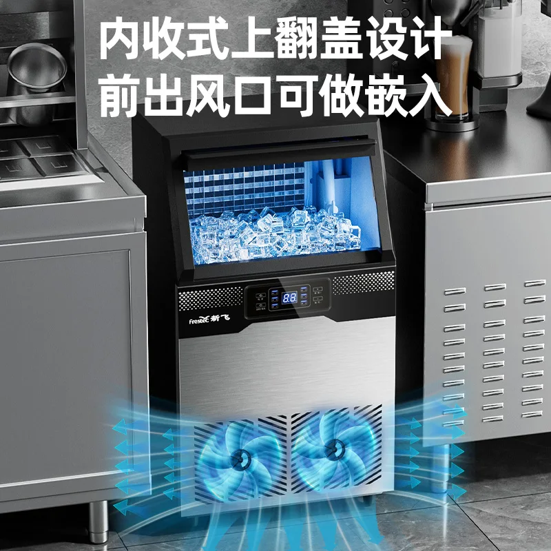 Commercial Ice Maker 100Kg - Mesin Pembuat Es Batu Kotak Otomatis