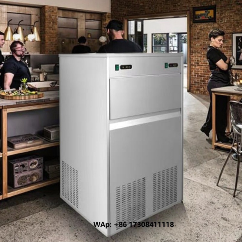 Commercial Ice Maker 100Kg - Mesin Pembuat Es Batu Komersial 100kg/24