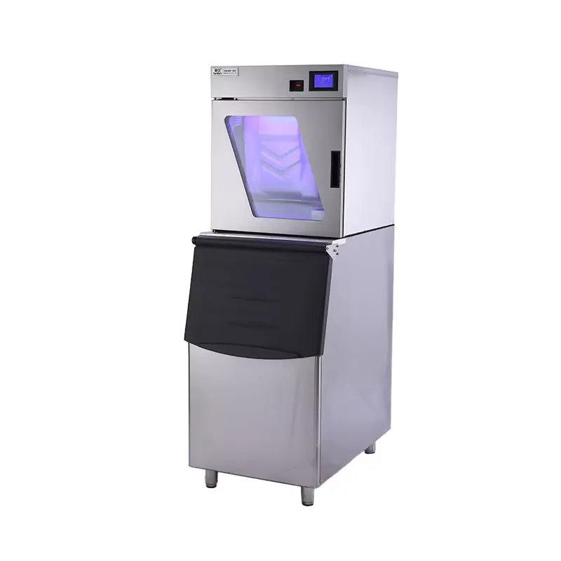 Commercial Ice Maker 200Kg Cube - Mesin Pembuat Es Batu HENGZHI Kompetitif