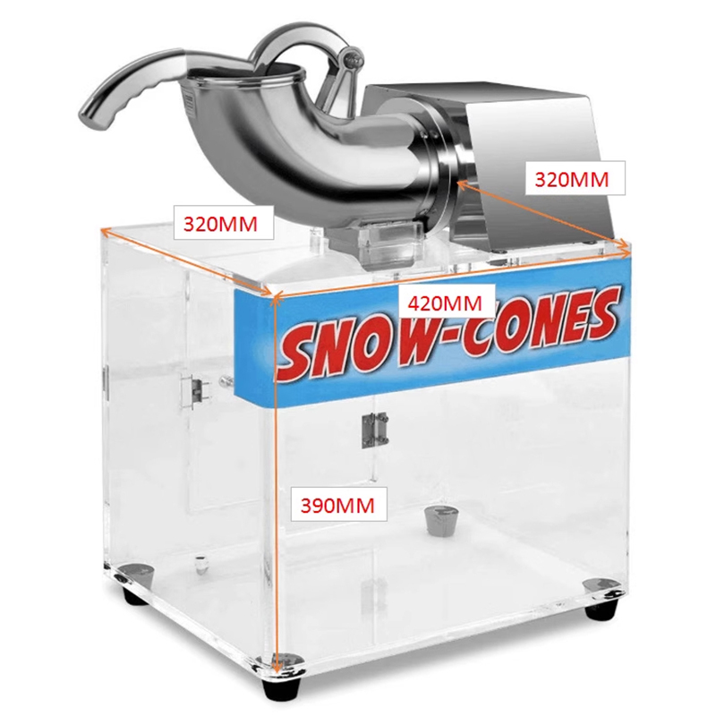 Ice Crusher Machine Commercial - # Penghancur Es Stainless Steel Komersial