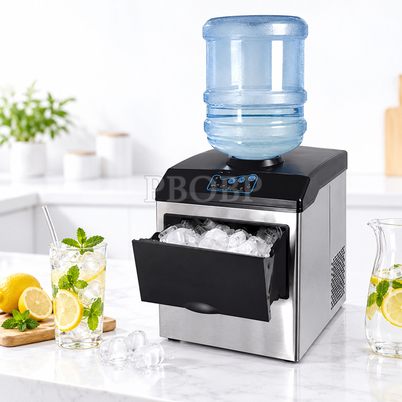 Ice Maker Machine 25Kg - Mesin Pembuat Es Batu 25kg/24h, Mesin