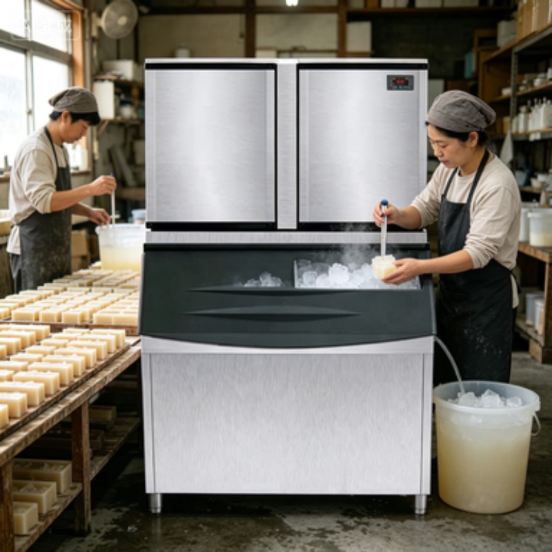 Mesin Pembuat Es Balok Stainle - Block Ice Machine 1 Ton ulasan dan harga