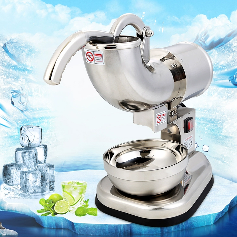 Mesin Kerucut Salju Listrik Pe - Ice Crusher Machine Commercial ulasan dan harga