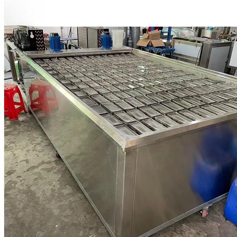 Mesin Pembuat Balok Es 1 Ton y - Block Ice Machine 1 Ton ulasan dan harga