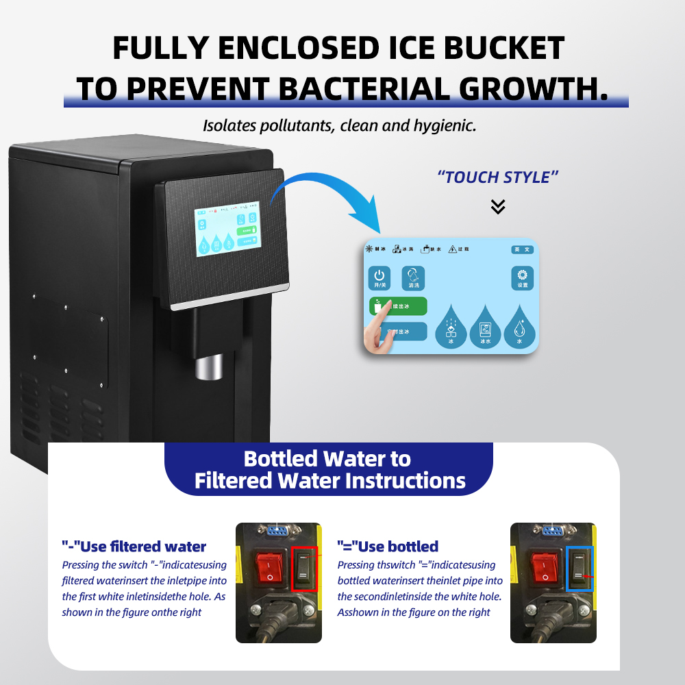 Mesin Pembuat Es Nugget 50kg/2 - Ice Machine 50Kg Nugget ulasan dan harga