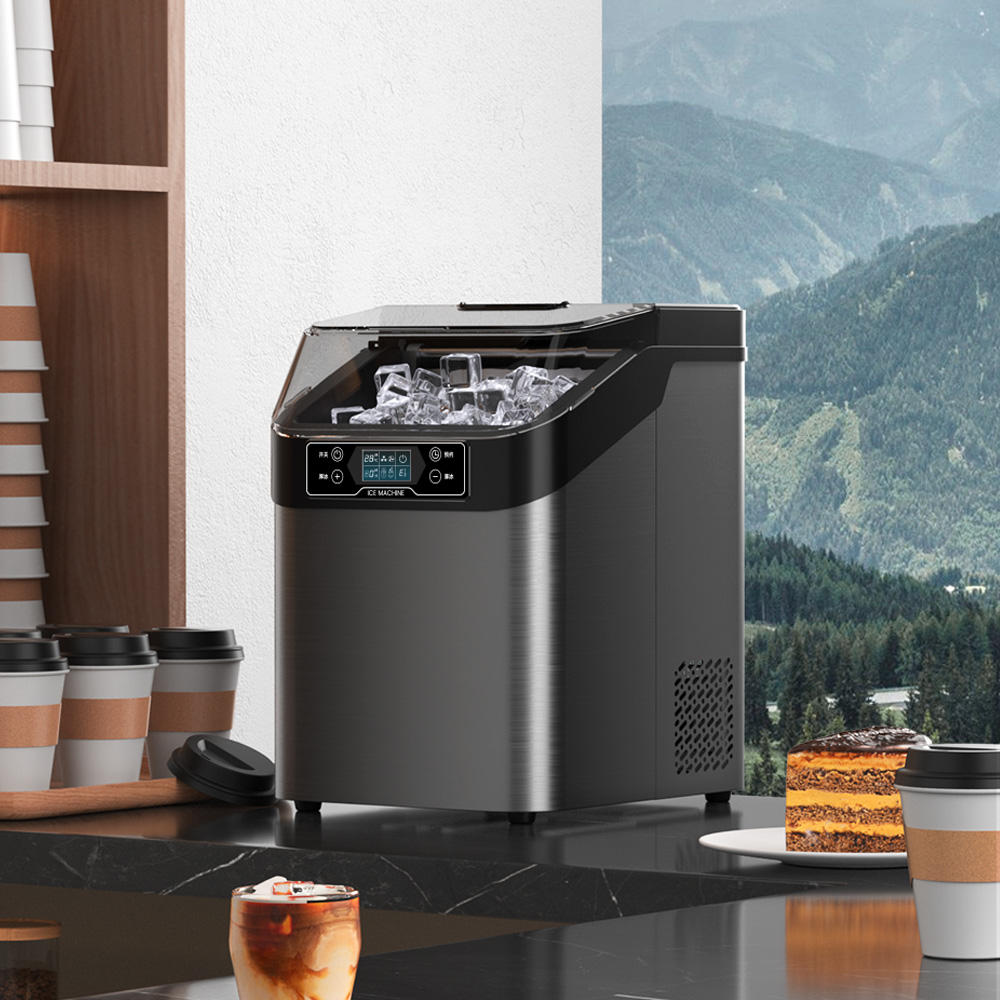 Mesin Pembuat Es Batu Mini Por - Commercial Ice Maker Air Cooled ulasan dan harga