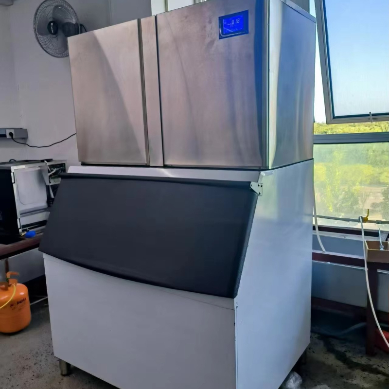 Mesin Pembuat Es Batu Stainles - Commercial Ice Maker 100Kg ulasan dan harga