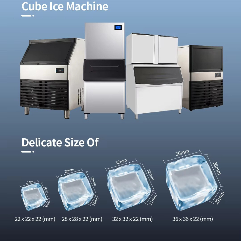 Mesin Pembuat Es Batu Stainles - Commercial Ice Maker 100Kg ulasan dan harga