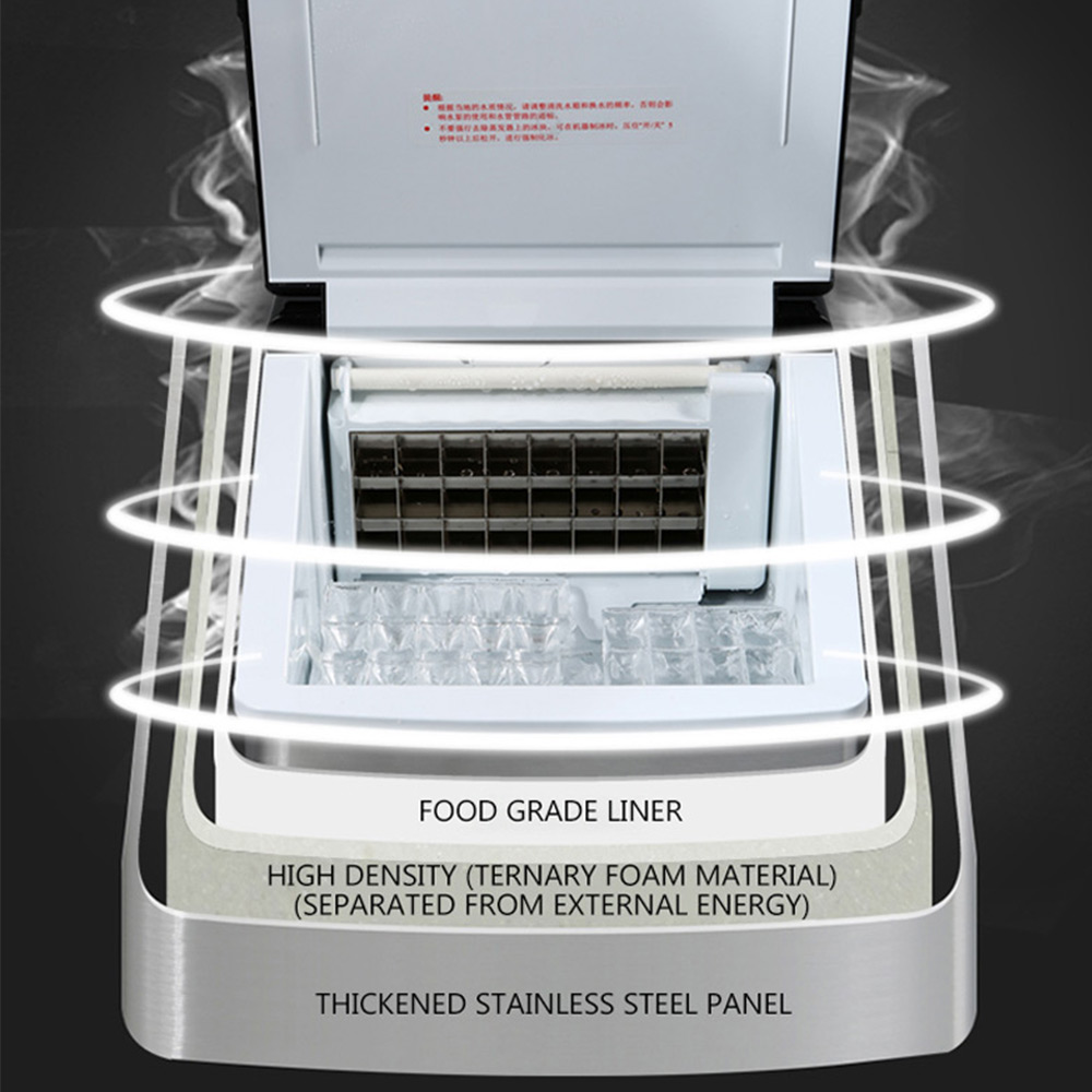Mesin Es Batu Komersial 25KG P - Ice Maker Machine 25Kg ulasan dan harga