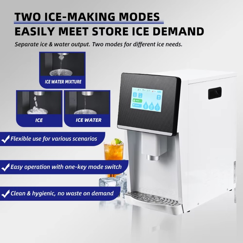 Pembuat Es Nugget Hemat Energi - Ice Machine 50Kg Nugget ulasan dan harga