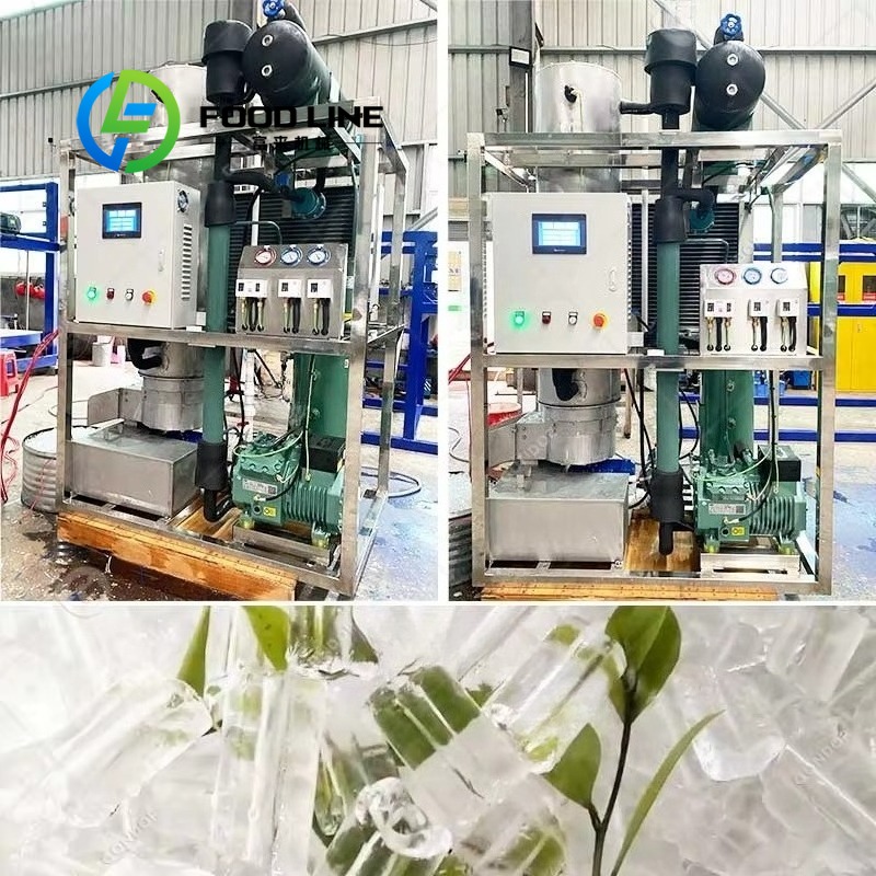 Mesin Pembuat Es Batang Kustom - Ice Tube Machine 500Kg ulasan dan harga