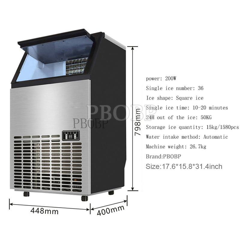 Mesin Pembuat Es Komersial Ele - Commercial Ice Maker Air Cooled ulasan dan harga