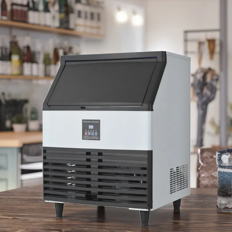 【Populer】Mesin Pembuat Es Batu - Commercial Ice Maker 100Kg ulasan dan harga