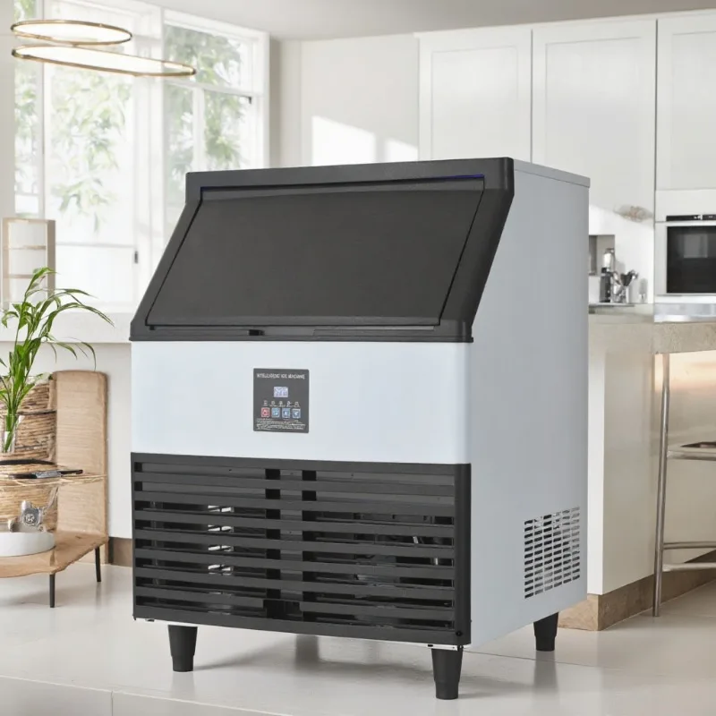 【Populer】Mesin Pembuat Es Batu - Commercial Ice Maker 100Kg ulasan dan harga