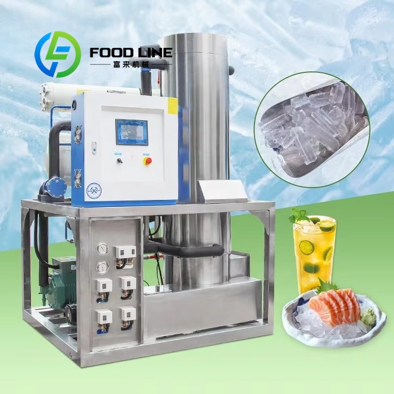 Mesin Pembuat Es Batu Tabung 1 - Commercial Ice Maker 100Kg ulasan dan harga