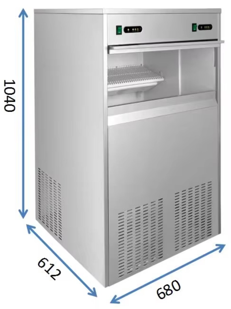 Mesin Pembuat Es Batu Komersia - Commercial Ice Maker 100Kg ulasan dan harga