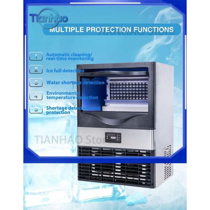 Mesin Pembuat Es Batu Komersia - Commercial Ice Maker Air Cooled ulasan dan harga