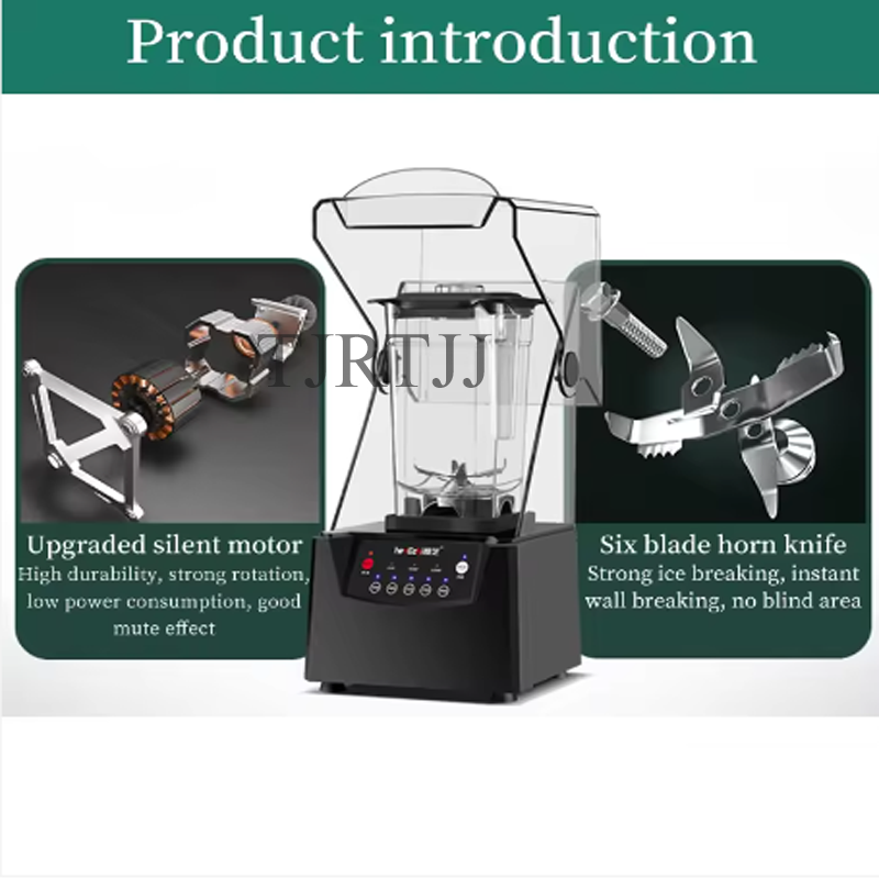 Blender Komersial 2600W, Mixer - Ice Crusher Machine Commercial ulasan dan harga
