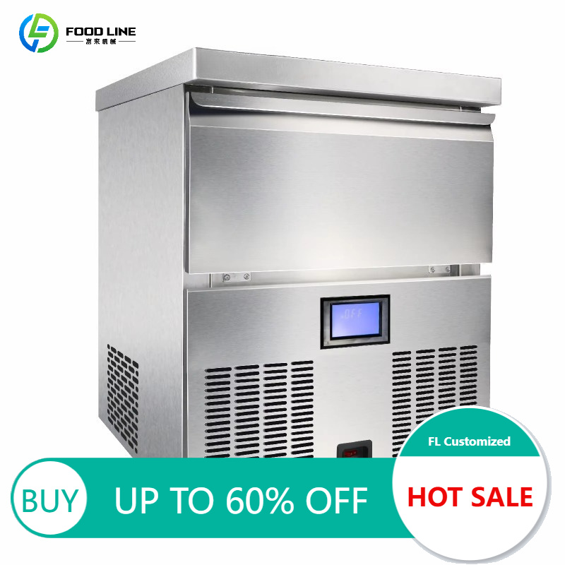 Penjualan Langsung Pabrik Mesi - Commercial Ice Maker 100Kg ulasan dan harga