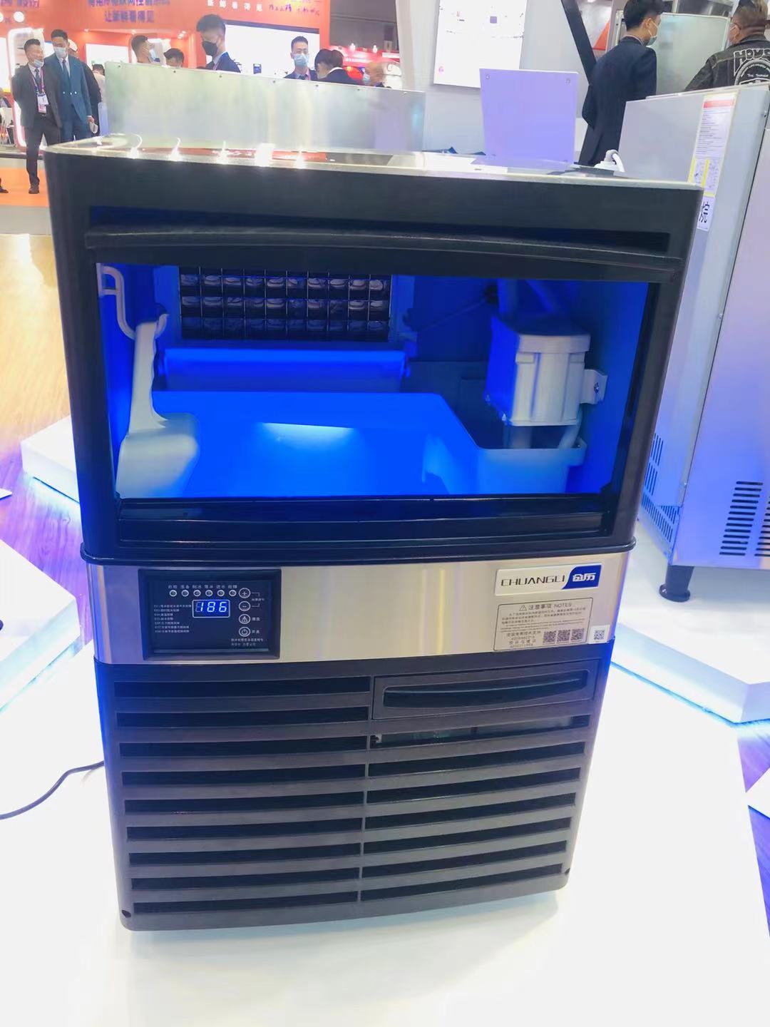 Mesin Pembuat Es Batu Mini Por - Ice Machine 50Kg Nugget ulasan dan harga