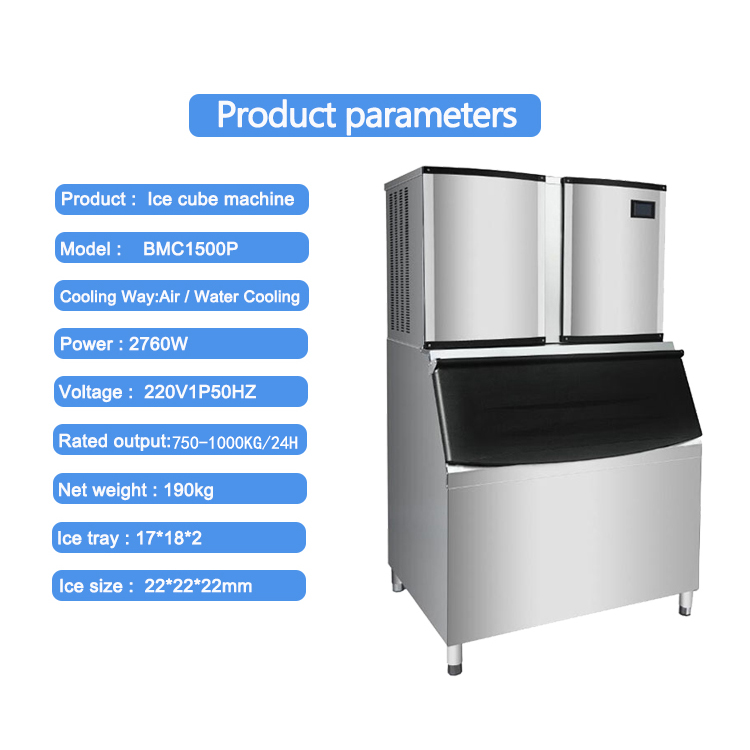 Mesin Pembuat Es Batu Kubus Ko - Commercial Ice Maker 100Kg ulasan dan harga