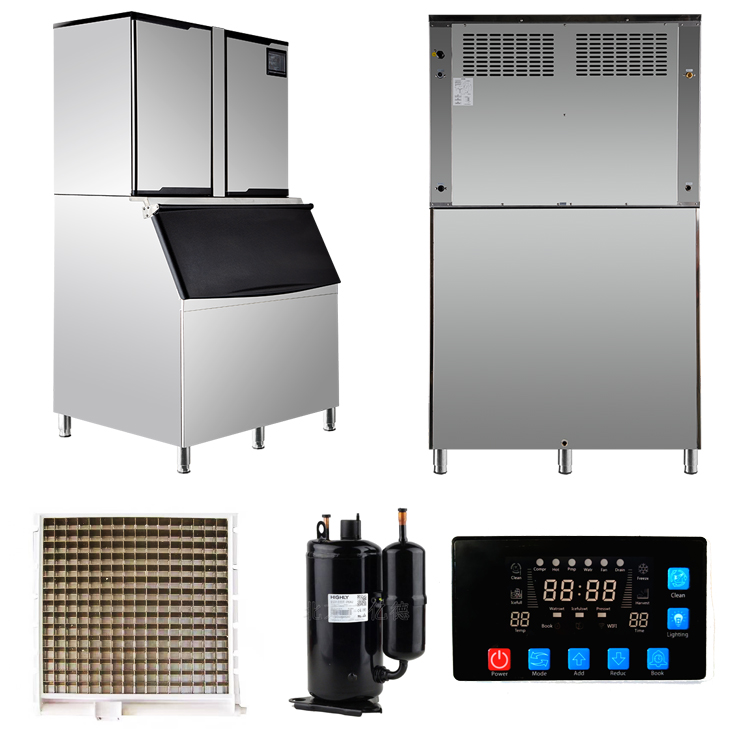 Mesin Pembuat Es Batu Kubus Ko - Commercial Ice Maker 100Kg ulasan dan harga