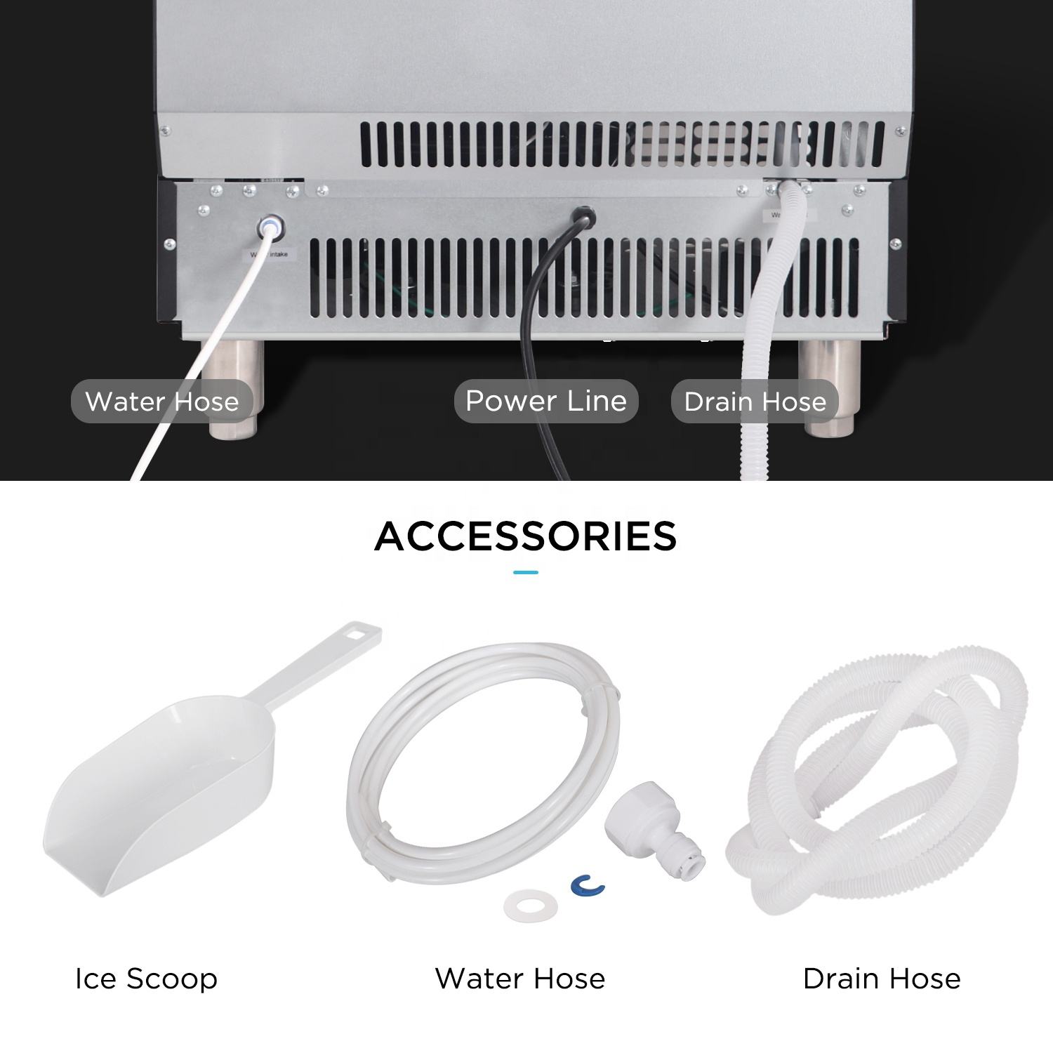 Mesin Pembuat Es 100kg Otomati - Commercial Ice Maker 100Kg ulasan dan harga
